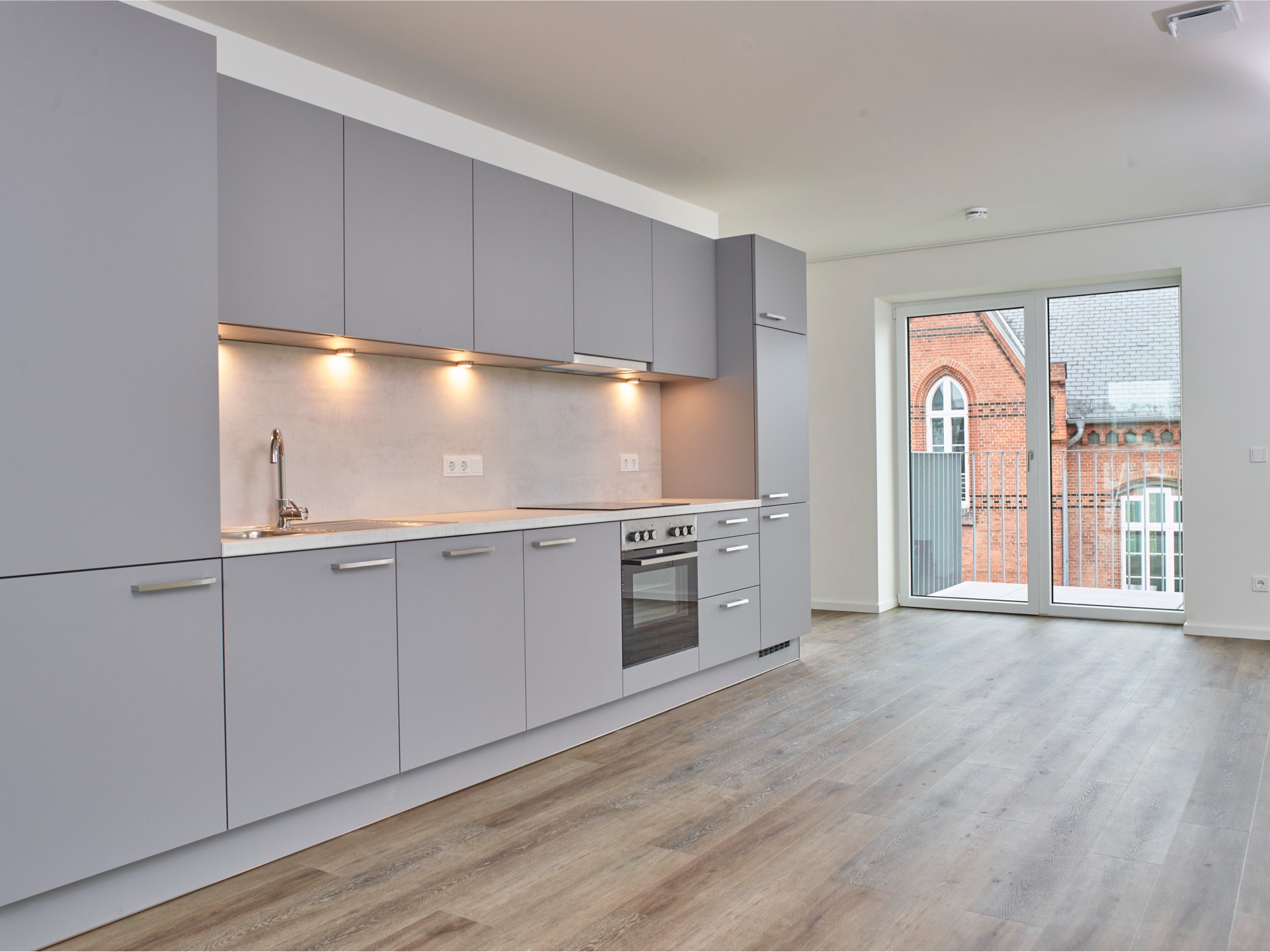 The Mingle Wohnung 33, 3 Zimmer unmöbliert, Küche