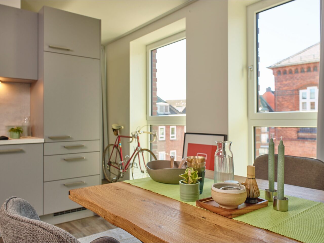 Möblierte 2-Zimmer-Apartments