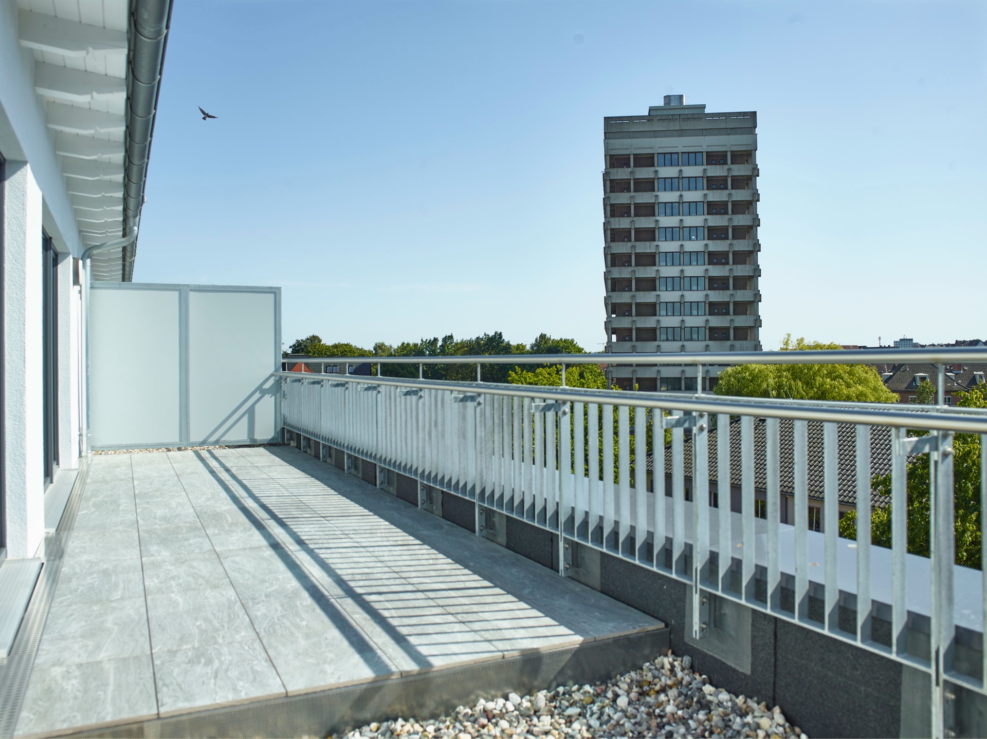 The Mingle Penthouse 34, Ausblick von Terrasse